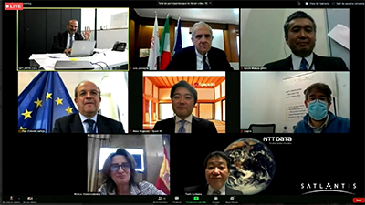 Space BD、ISS船外実験サービス第1号案件:スペインSATLANTIS社製 衛星搭載用カメラの宇宙実証に関し、ISS「きぼう」曝露部プラットフォームへの取り付け成功。スペイン国王など各界が祝福。