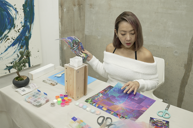 Space BD宇宙×アート×NFTの新たなコラボレーション開始世界的に活躍するアーティストMasa Hayami氏のアート作品を2023年度内に宇宙に打上げ、地球に帰還後にNFT化予定