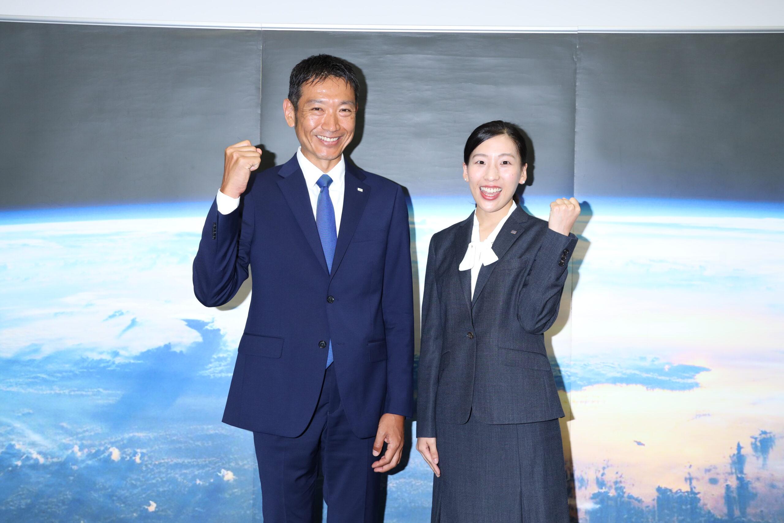 日本人宇宙飛行士候補者(左:諏訪理さん、右:米田あゆさん) 提供=JAXA