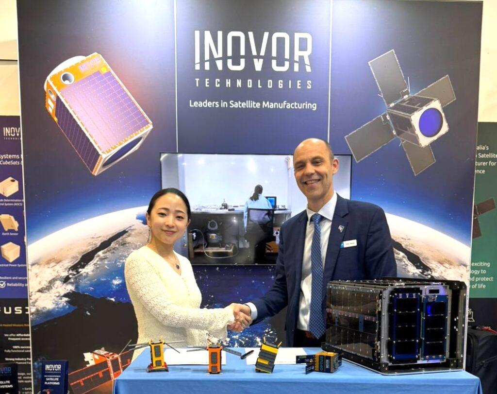 左:李 美亜 / Space BD ローンチサービス事業ユニット 事業ユニット長
右:Matthew Tetlow氏 / Inovor Technologies Pty Ltd CEO